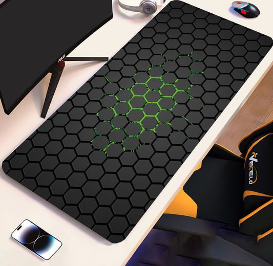 Alfombrilla de Ratón y Tapete de Escritorio E-Sports Honeycomb