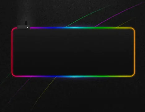 Alfombrilla de Ratón Luminosa LED RGB